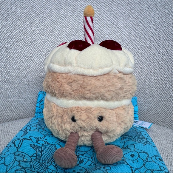Amuseables Birthday Cake Plush Toy NWT